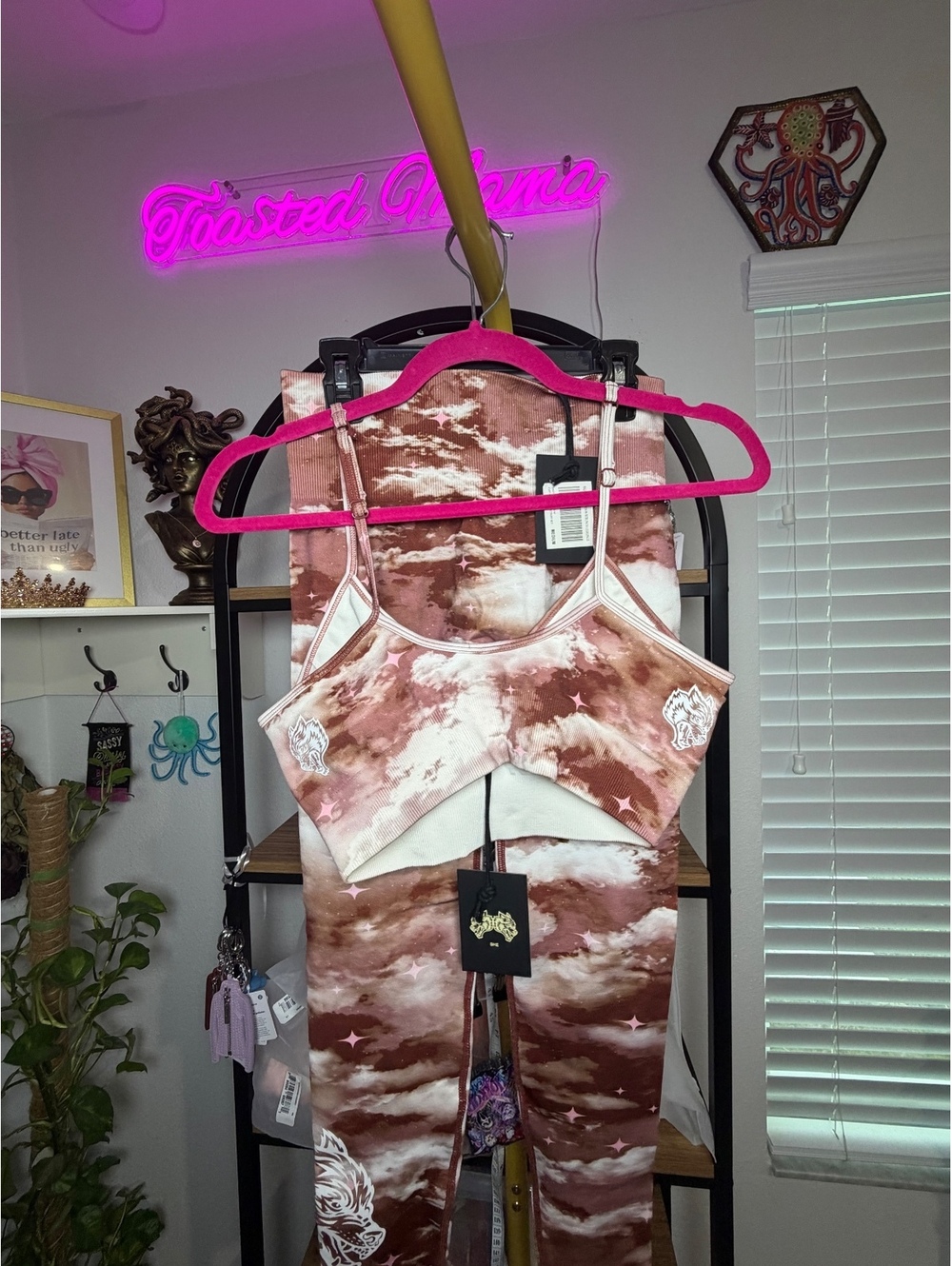 RARE M/L Darc Sport SSDDNFGU Everson Seamless - Large Top, Medium Bottom Set NWT - Picture 6 of 11